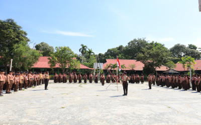 SMP Negeri 13 Balikpapan Gelar Perkemahan Jumat Sabtu (PERJUSA) Tahun 2025