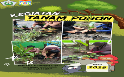 PENANAMAN POHON DI SMP NEGERI 13 BALIKPAPAN